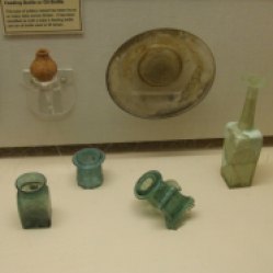 Typical Roman Glassware (Green in particular)