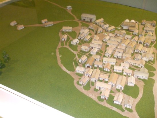 Plan of Vicus at Vindolanda