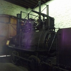 Inside Pockerley Waggonway Engine Shed