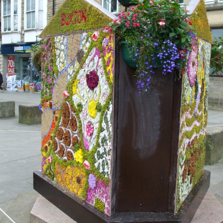 Three-sided Children's Well Dressing in Buxton