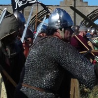 Vikings at Whitby Abbey