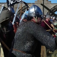 Vikings at Whitby Abbey